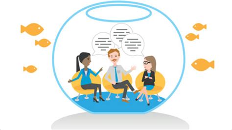 The Fishbowl Method: Make it easy to share experiences.